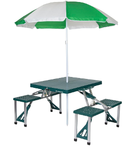 picture of camping table and chair